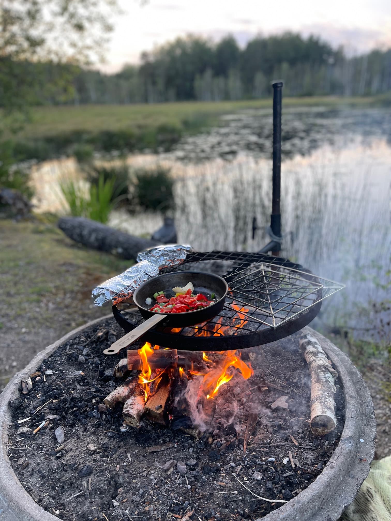 bild på Utomhus Matlagning